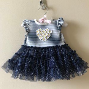 Baby Girl 3 Months Daisy Bodysuit Tutu Dress